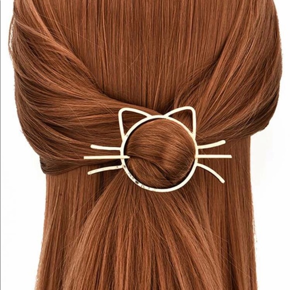 My Added Sparkle Accessories - 3/$30 Cat & Whiskers Hair Pin